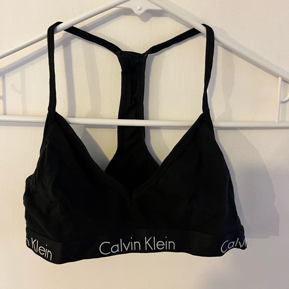 Calvin Klein Razor Back Bra - Picture 2 of 2